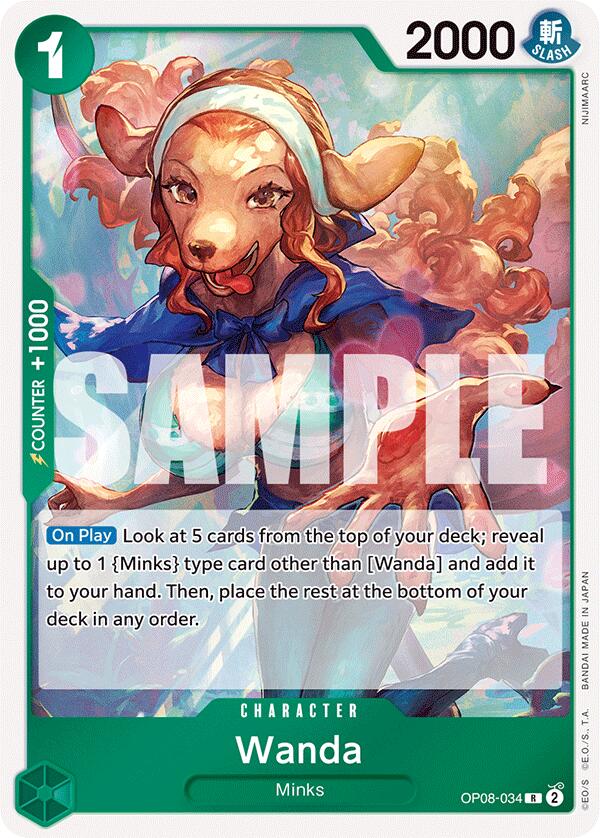 Wanda [OP08 - OP08 - 034] - Cartes Sportives Rive Sud