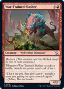 War - Trained Slasher [MOM - 172] - Cartes Sportives Rive Sud