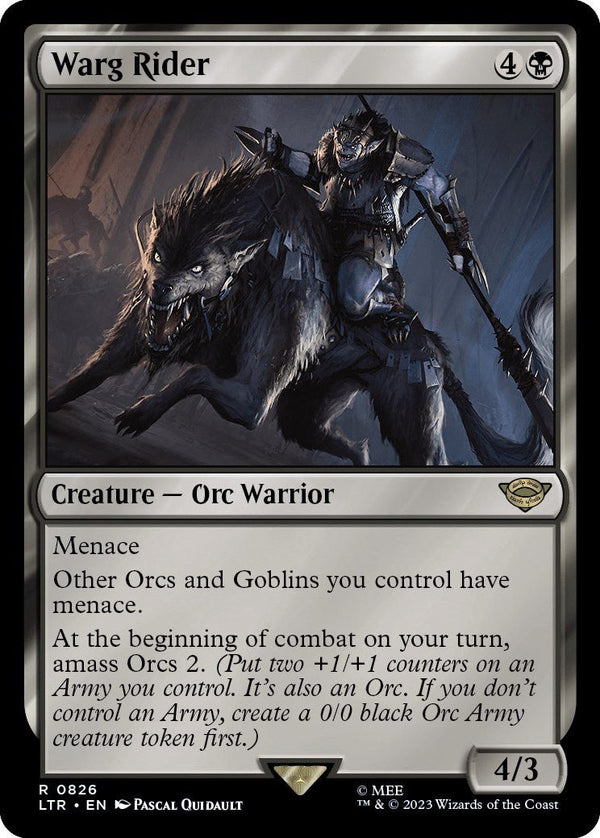 Warg Rider [LTR - 826] - Cartes Sportives Rive Sud