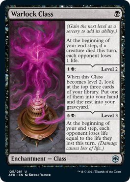 Warlock Class [AFR - 125] - Cartes Sportives Rive Sud