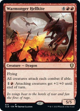 Warmonger Hellkite [CLB - 814] - Cartes Sportives Rive Sud