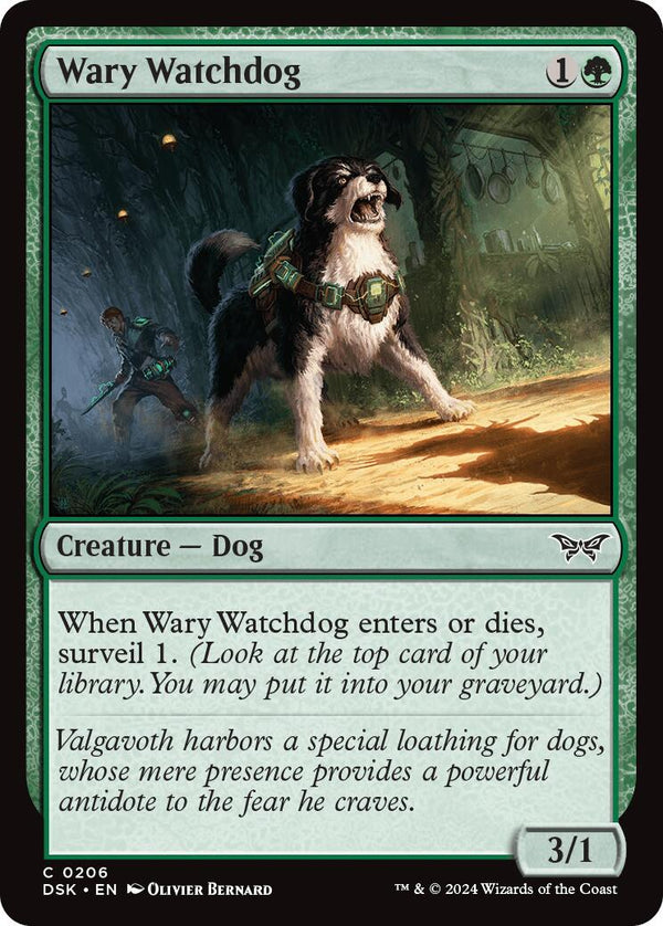 Wary Watchdog [DSK - 206] - Cartes Sportives Rive Sud