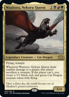 Wasitora, Nekoru Queen [2X2 - 293] - Cartes Sportives Rive Sud