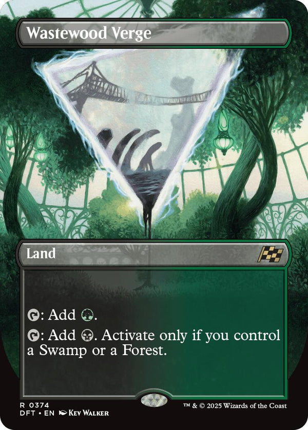 Wastewood Verge (Borderless) [DFT - 374] - Cartes Sportives Rive Sud