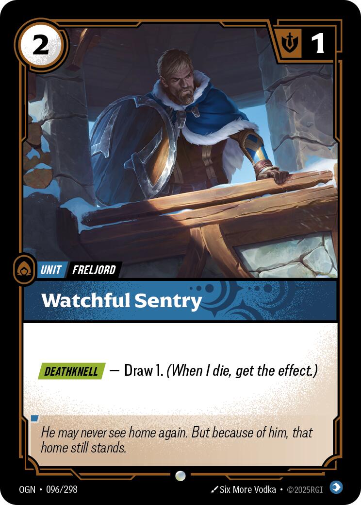 Watchful Sentry [OGN - 096/298] - Cartes Sportives Rive Sud