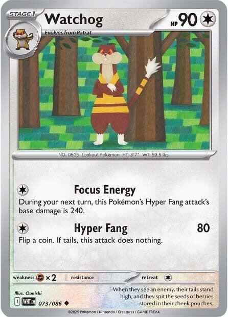 Watchog [WHT - 073/086] - Cartes Sportives Rive Sud