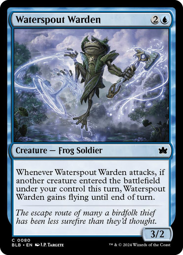 Waterspout Warden [BLB - 80] - Cartes Sportives Rive Sud