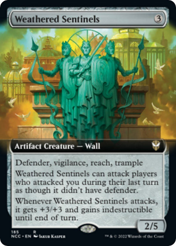 Weathered Sentinels (Extended Art) [NCC - 185] - Cartes Sportives Rive Sud
