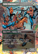 Web - Warriors (Borderless) [SPM - 203] - Cartes Sportives Rive Sud