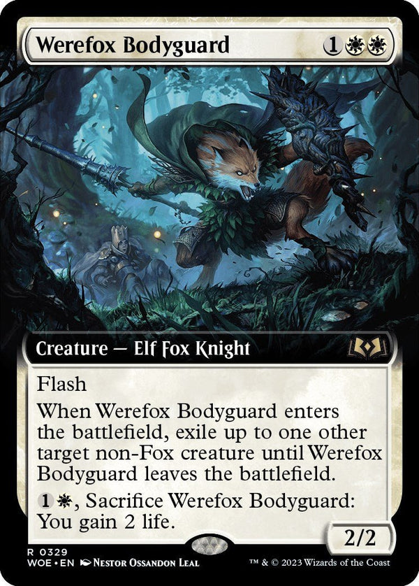 Werefox Bodyguard (Extended Art) [WOE - 329] - Cartes Sportives Rive Sud
