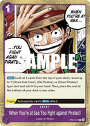 When You're at Sea You Fight against Pirates!! [OP05 - OP05 - 076] - Cartes Sportives Rive Sud