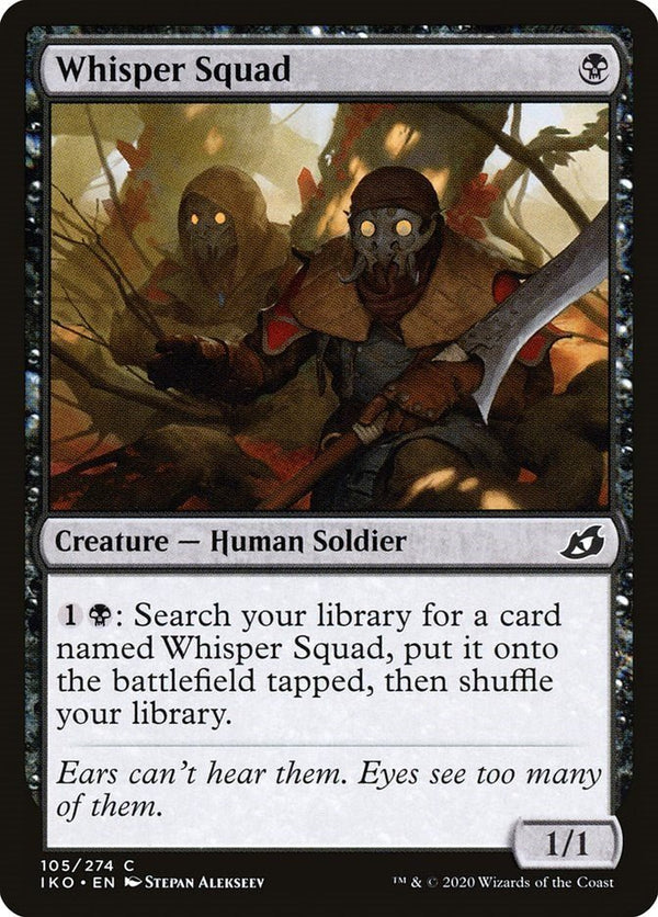 Whisper Squad [IKO - 105] - Cartes Sportives Rive Sud