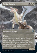 White Dragon (Borderless) [AFR - 288] - Cartes Sportives Rive Sud
