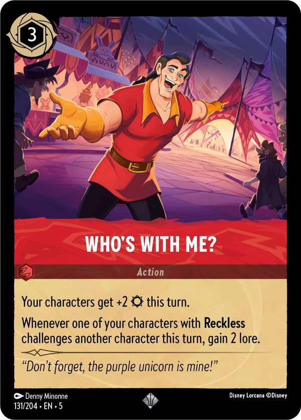 Who's With Me? [5 - 131/204] - Cartes Sportives Rive Sud