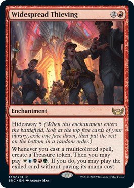 Widespread Thieving [SNC - 130] - Cartes Sportives Rive Sud