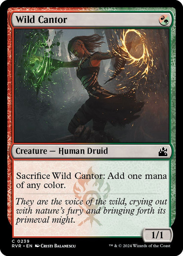 Wild Cantor [RVR - 239] - Cartes Sportives Rive Sud
