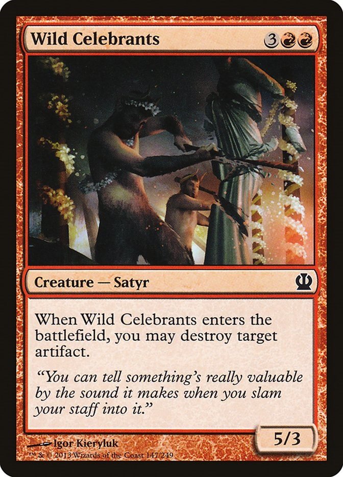 Wild Celebrants [THS - 147] - Cartes Sportives Rive Sud