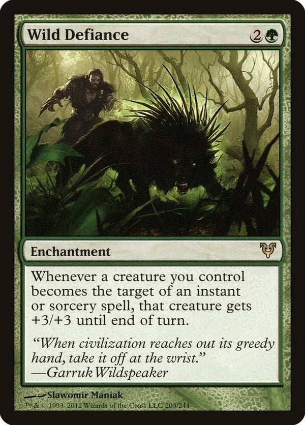 Wild Defiance [AVR - 203] - Cartes Sportives Rive Sud