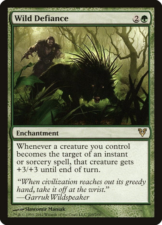 Wild Defiance [AVR - 203] - Cartes Sportives Rive Sud