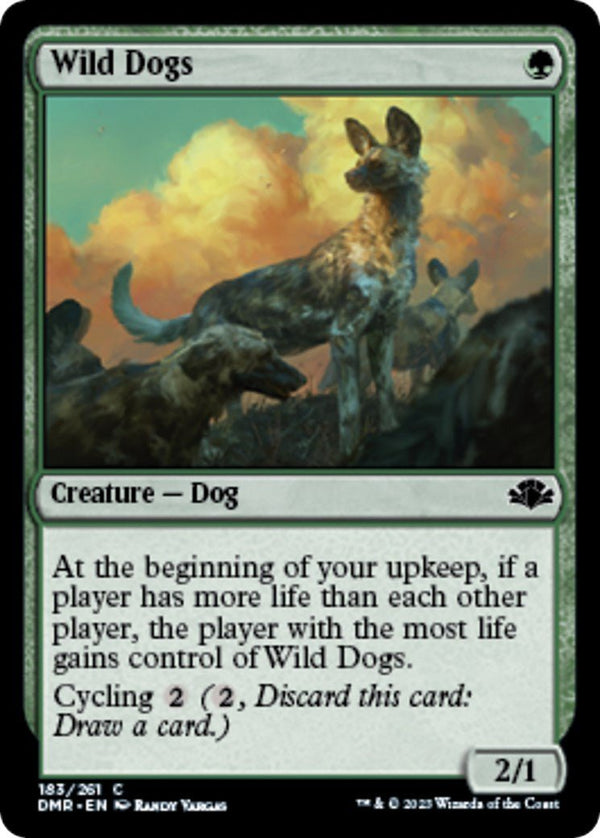 Wild Dogs [DMR - 183] - Cartes Sportives Rive Sud