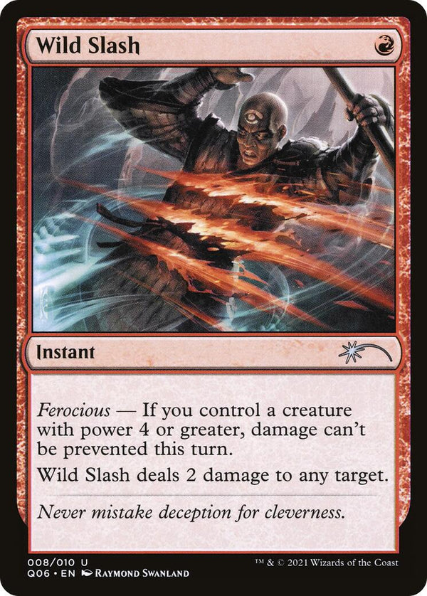 Wild Slash [UMP - 8] - Cartes Sportives Rive Sud