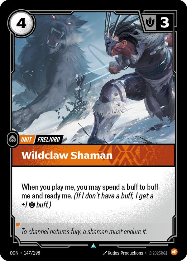 Wildclaw Shaman [OGN - 147/298] - Cartes Sportives Rive Sud