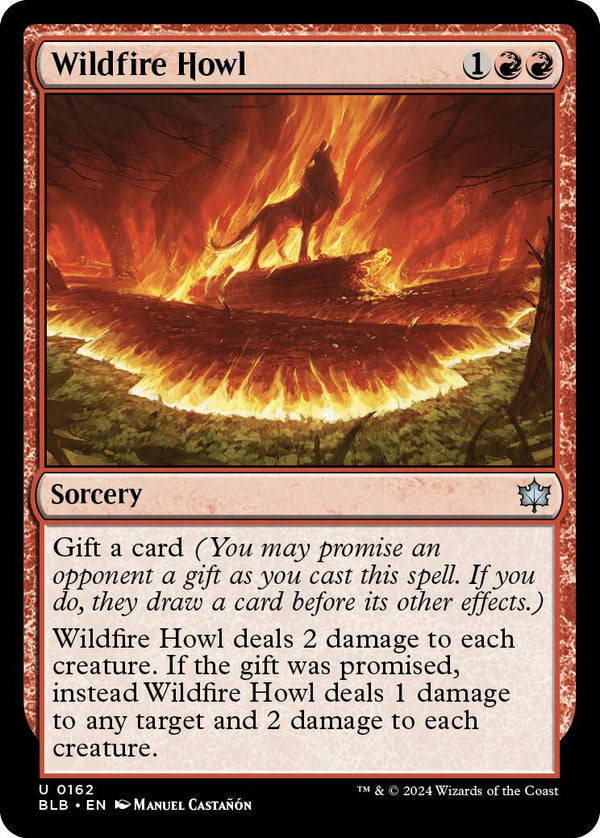 Wildfire Howl [BLB - 162] - Cartes Sportives Rive Sud
