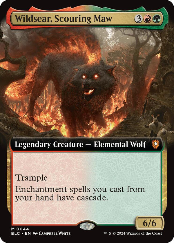 Wildsear, Scouring Maw (Extended Art) [BLC - 44] - Cartes Sportives Rive Sud
