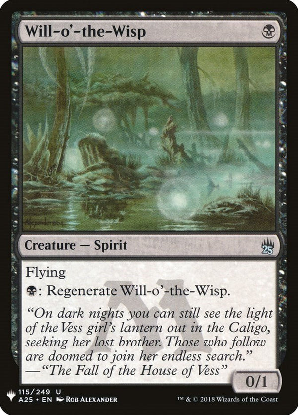 Will - o' - the - Wisp [LIST - 115] - Cartes Sportives Rive Sud