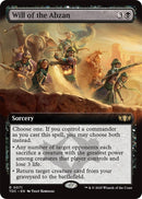 Will of the Abzan (Extended Art) [TDC - 71] - Cartes Sportives Rive Sud