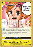 Will You Be My Servant? [EB - 03 - EB03 - 060] - Cartes Sportives Rive Sud