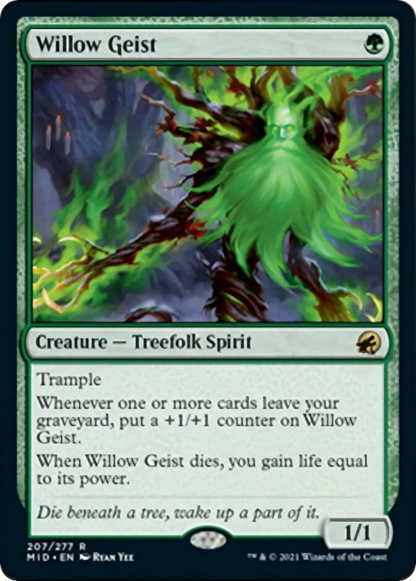 Willow Geist [MID - 207] - Cartes Sportives Rive Sud