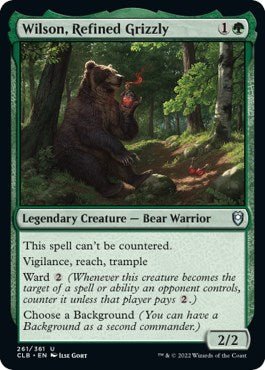 Wilson, Refined Grizzly [CLB - 261] - Cartes Sportives Rive Sud