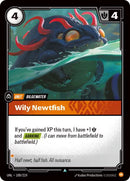 Wily Newtfish [UNL - 108/219] - Cartes Sportives Rive Sud