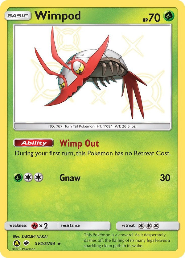 Wimpod [HIF:SV - SV4/SV94] - Cartes Sportives Rive Sud