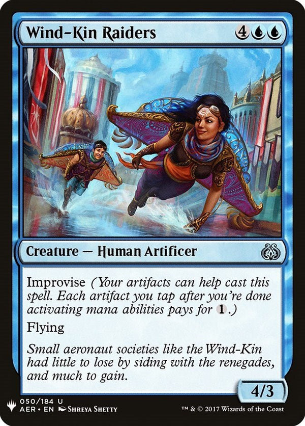 Wind - Kin Raiders [LIST - 50] - Cartes Sportives Rive Sud