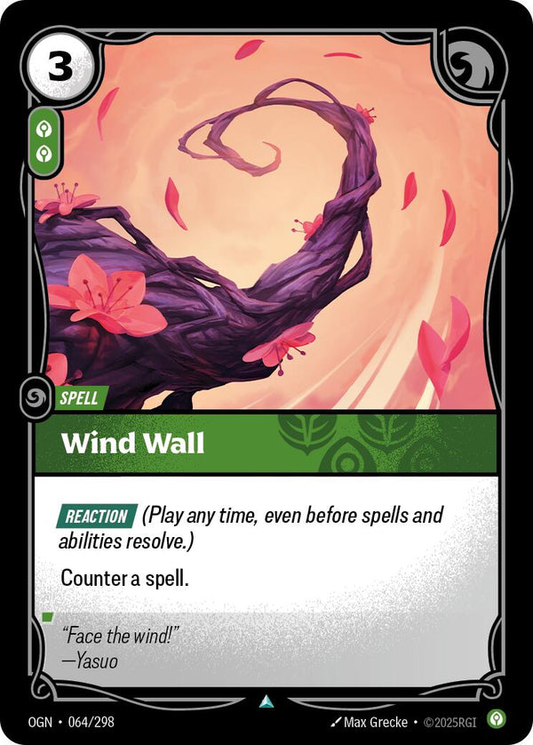 Wind Wall [OGN - 064/298] - Cartes Sportives Rive Sud