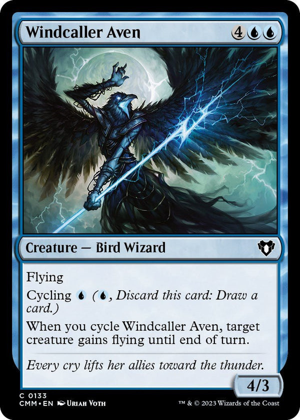 Windcaller Aven [CMM - 133] - Cartes Sportives Rive Sud