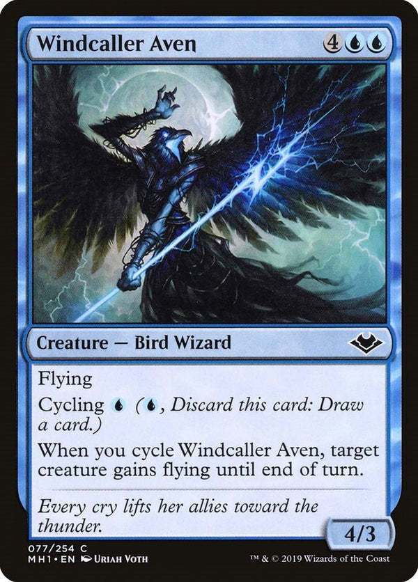 Windcaller Aven [MH1 - 77] - Cartes Sportives Rive Sud