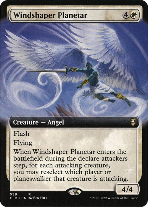 Windshaper Planetar (Extended Art) [CLB - 559] - Cartes Sportives Rive Sud