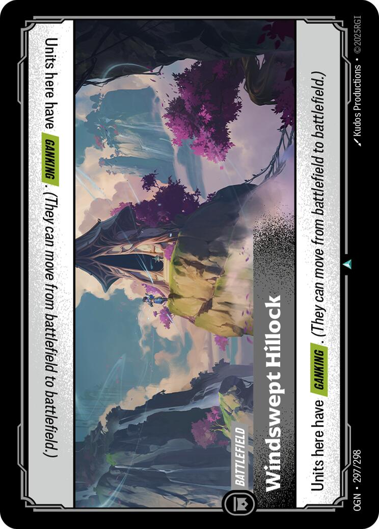 Windswept Hillock [OGN - 297/298] - Cartes Sportives Rive Sud