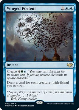 Winged Portent [VOW - 89] - Cartes Sportives Rive Sud