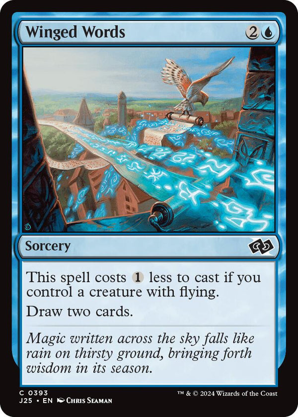Winged Words [J25 - 393] - Cartes Sportives Rive Sud
