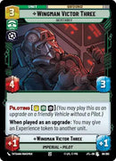 Wingman Victor Three - Backstabber [JTL - 086/262] - Cartes Sportives Rive Sud