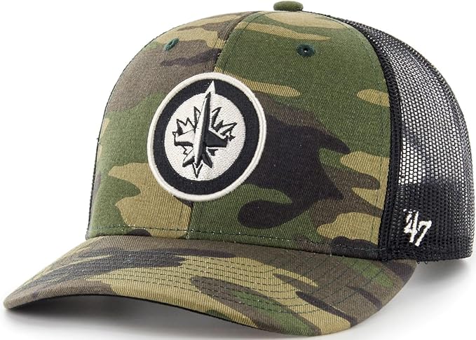 Winnipeg Jets 47Brand Trucker Camo - Cartes Sportives Rive Sud