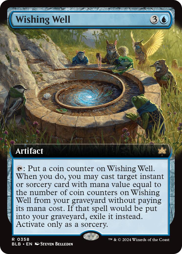 Wishing Well (Extended Art) [BLB - 358] - Cartes Sportives Rive Sud