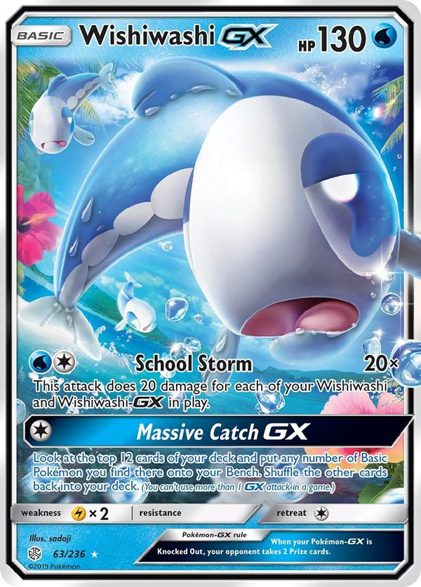 Wishiwashi GX [SM12 - 63/236] - Cartes Sportives Rive Sud