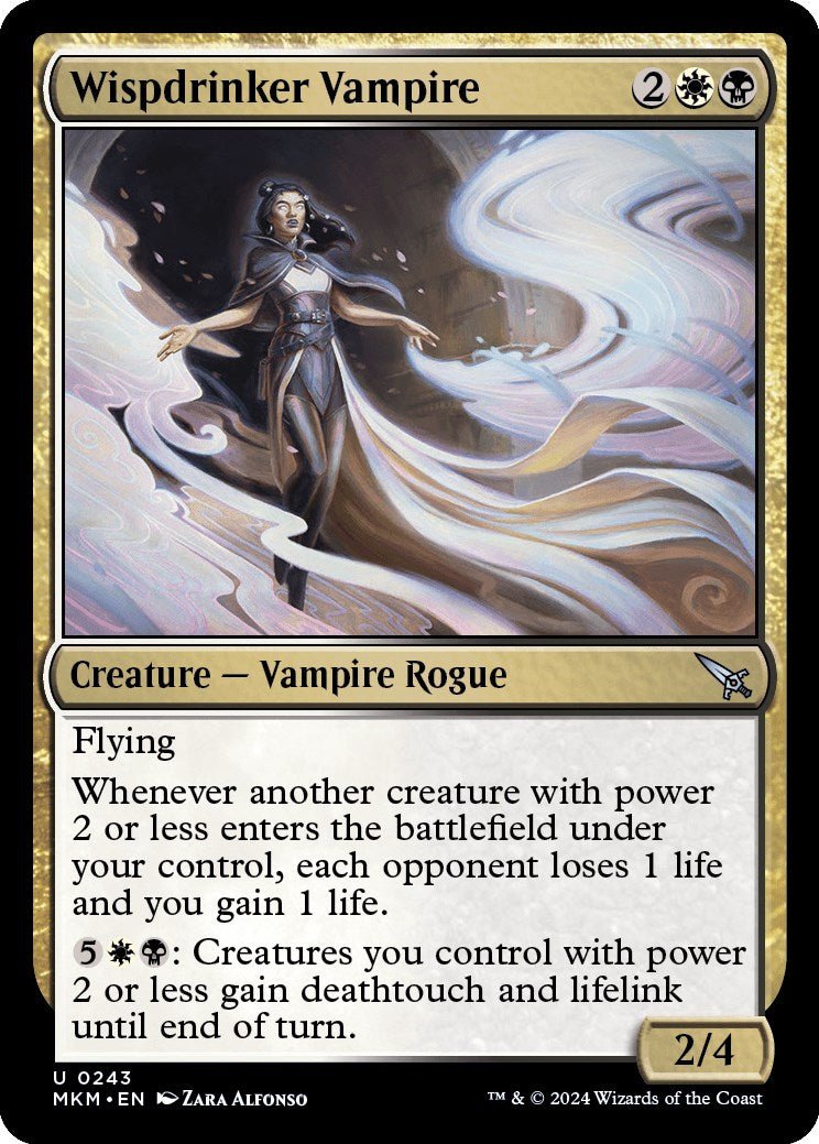Wispdrinker Vampire [MKM - 243] - Cartes Sportives Rive Sud