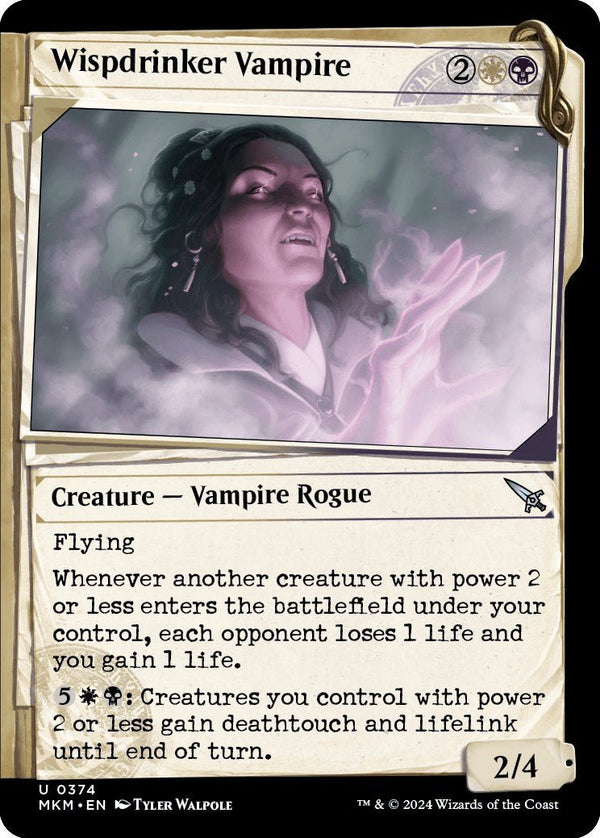 Wispdrinker Vampire (Showcase) [MKM - 374] - Cartes Sportives Rive Sud