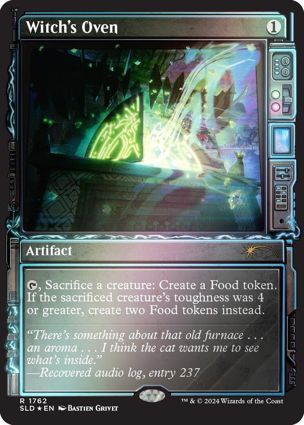 Witch's Oven (Rainbow Foil) [SLD - 1762] - Cartes Sportives Rive Sud